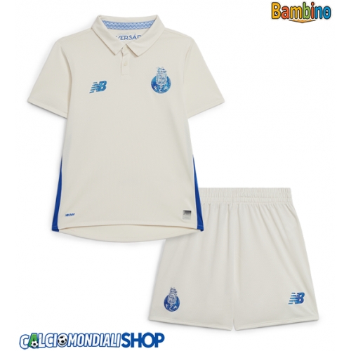 Maglie da calcio Porto Terza Maglia Bambino 2025-26 Manica Corta + Pantaloni corti)